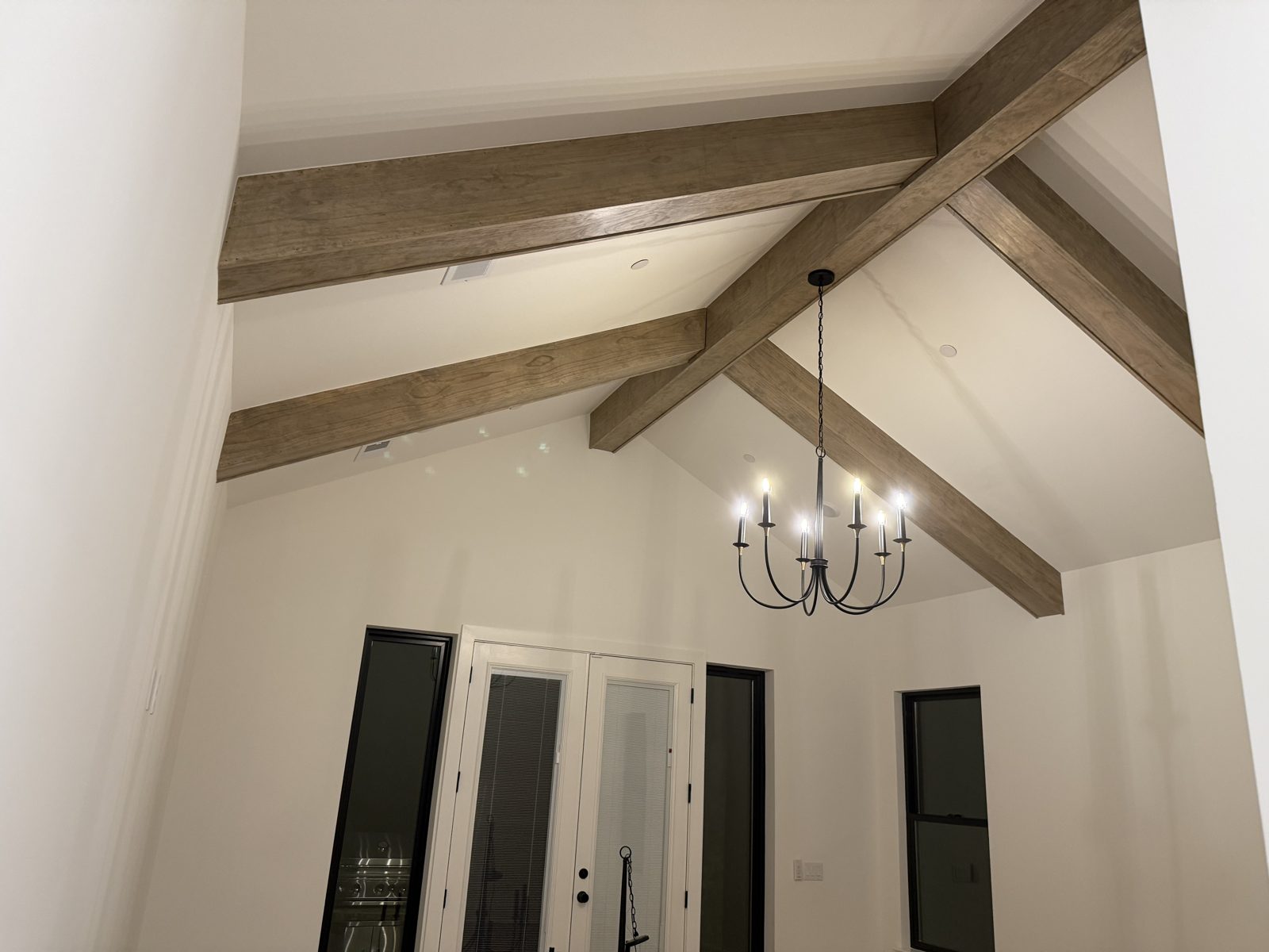 Beamed Ceiling & Trim Detail